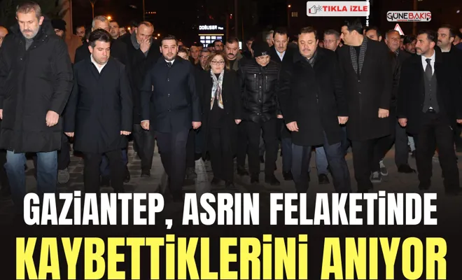 Gaziantep, asrın felaketinde kaybettiklerini anıyor