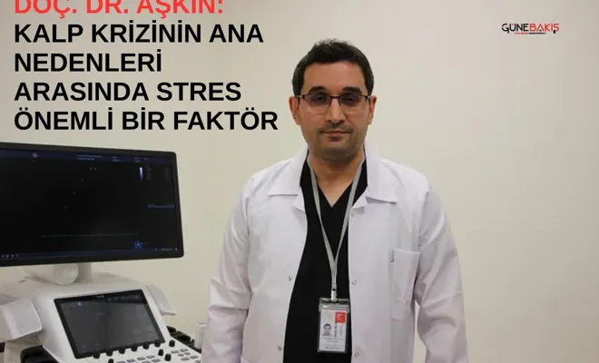 Doç. Dr. Aşkın: Kalp krizinin ana nedenleri arasında stres önemli bir faktör