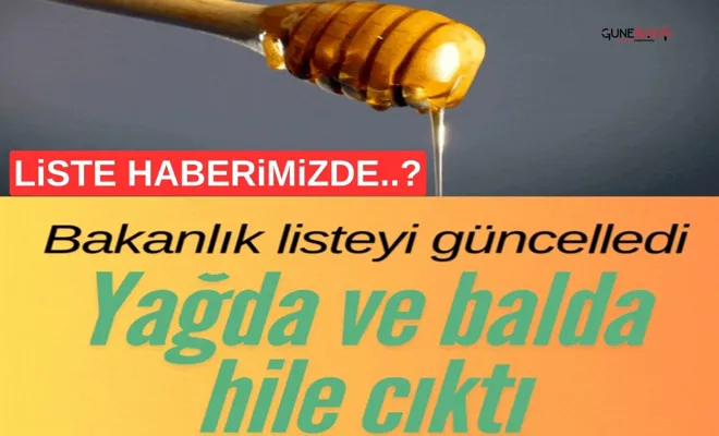 Taklit ve tahşiş gıda listesi güncellendi: Yağda hile çıktı