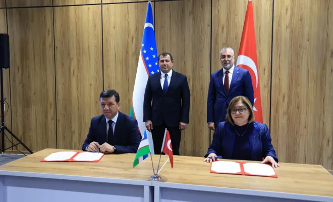 Gaziantep ve Semerkant kardeş şehir oldu 