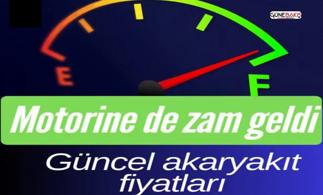 Motorine de zam geldi: İşte güncel akaryakıt fiyatları