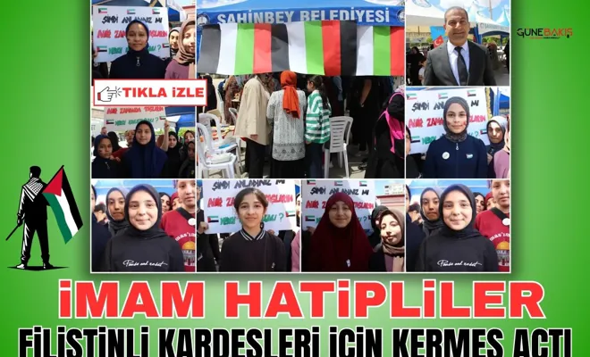 İmam hatipliler Filistinli kardeşleri için kermes açtı