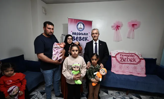 Şahinbey Belediyesi 190.000 bebeğe "Hoş Geldin" dedi