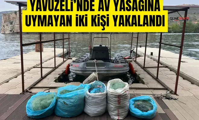 Yavuzeli’nde av yasağına uymayan iki kişi yakalandı