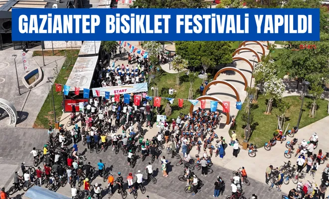 Gaziantep Bisiklet Festivali yapıldı