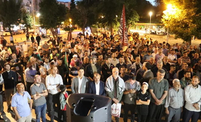 Gaziantep’te Gazze İçin Küresel Öfke Günü