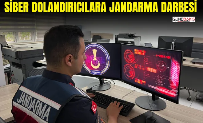Siber dolandırıcılara Jandarma darbesi