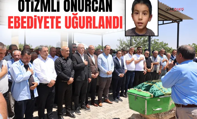 Otizmli Onurcan ebediyete uğurlandı
