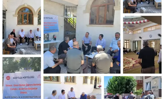 Müftülükten YKS'ye giren öğrencilerin velilerine örnek davranış 