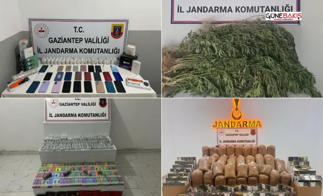 Gaziantep’te 178 Zehir Taciri ve Kaçakçı Yakalandı