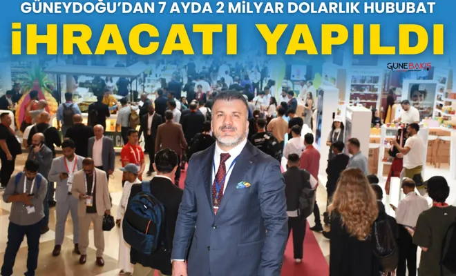 Güneydoğu’dan 7 ayda 2 milyar dolarlık hububat ihracatı yapıldı