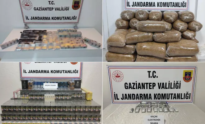 Gaziantep’te Kaçakçılık Operasyonu: 7 Şüpheliye İşlem