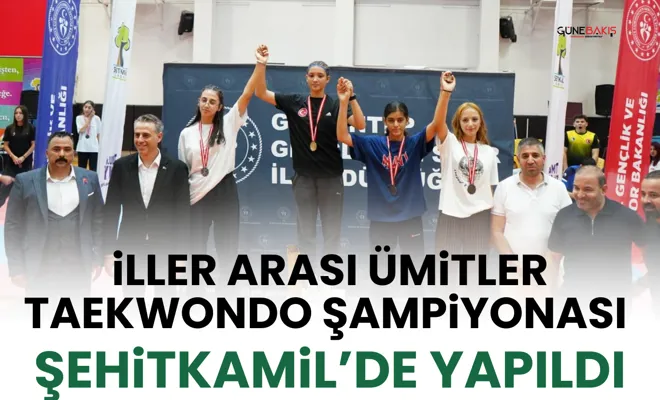 İller Arası Ümitler Taekwondo Şampiyonası Şehitkamil’de yapıldı