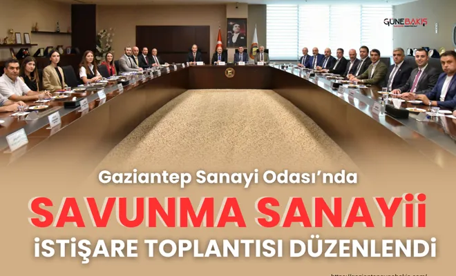 GSO’da “Savunma Sanayii İstişare Toplantısı” düzenlendi