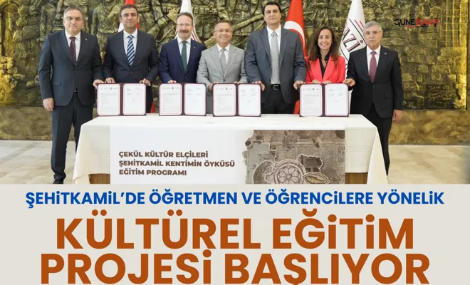 Şehitkamil’de öğretmen ve öğrencilere yönelik kültürel eğitim projesi başlıyor