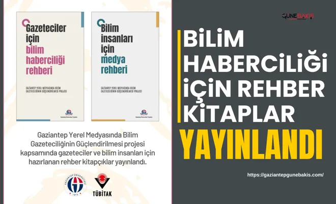 Bilim haberciliği için rehber kitaplar yayınlandı