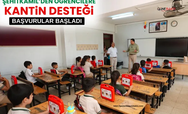 Şehitkamil’den öğrencilere kantin desteği