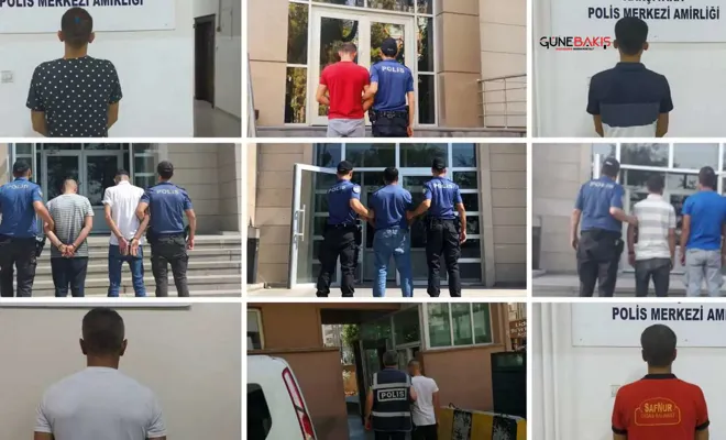 Gaziantep'te eylül ayında araması bulunan 868 kişi yakalandı