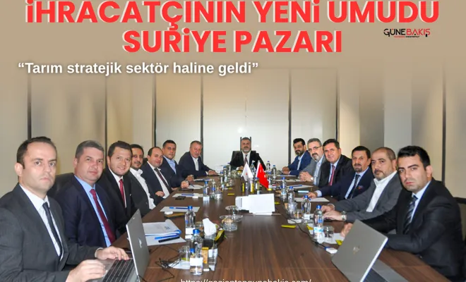 İhracatçının yeni umudu Suriye pazarı
