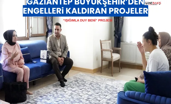 Gaziantep Büyükşehir’den engelleri kaldıran projeler