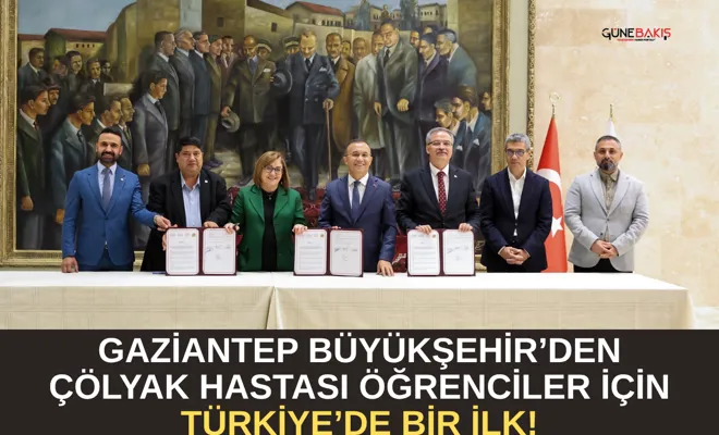 Gaziantep Büyükşehir’den Çölyak Hastası öğrenciler için Türkiye’de bir ilk!