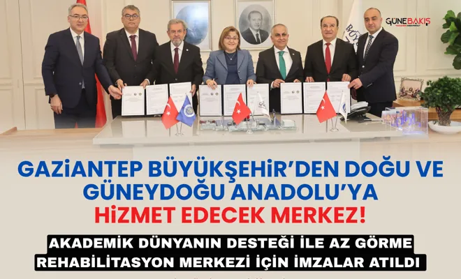 Gaziantep Büyükşehir’den Doğu Ve Güneydoğu Anadolu’ya hizmet edecek merkez!