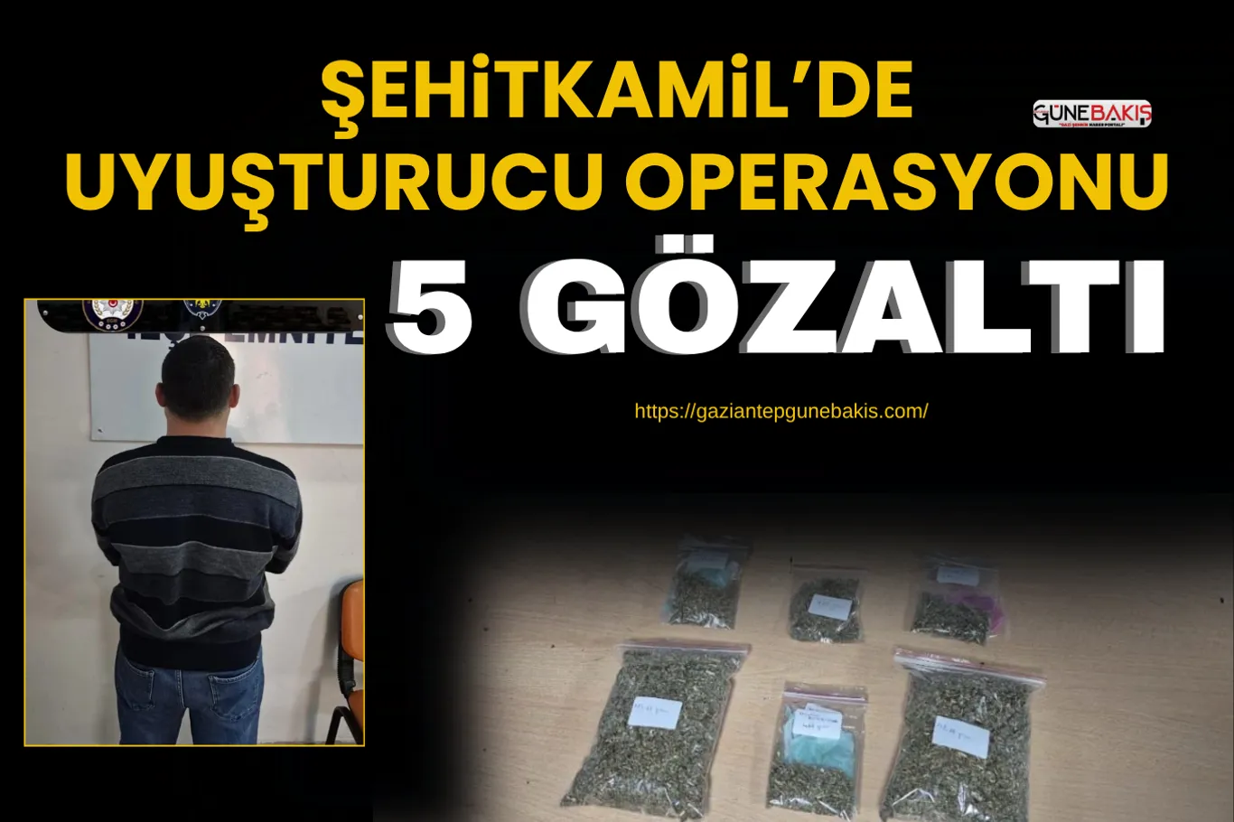 Gaziantep'te öğrencilerden Gazze'ye destek