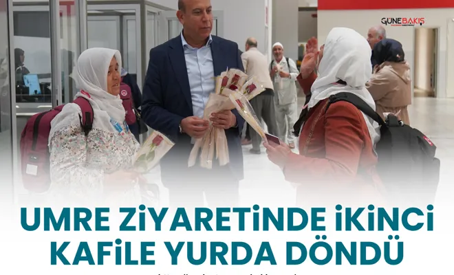 Umre ziyaretinde ikinci kafile yurda döndü