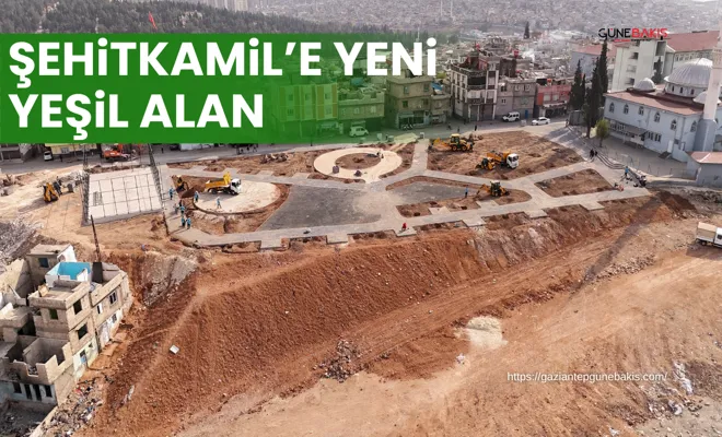 Şehitkamil’e yeni yeşil alan