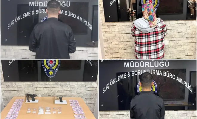 Gaziantep'te araması bulunan 3 kişi yakalandı