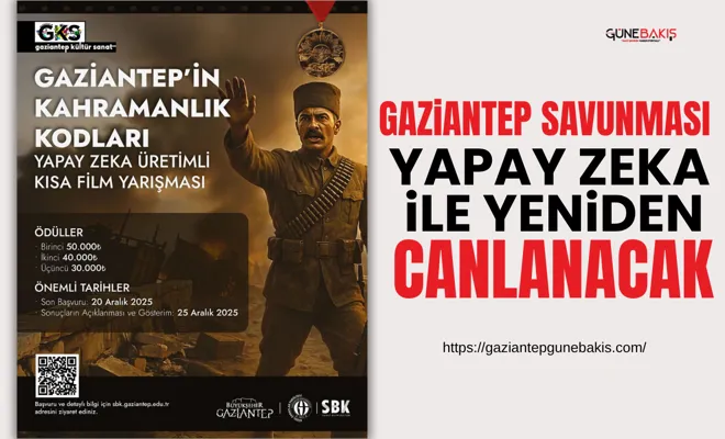 Gaziantep savunması, yapay zeka ile yeniden canlanacak