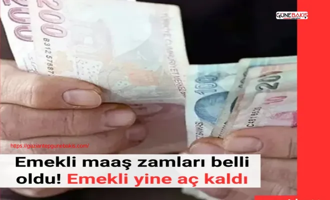 Emekli maaş zamları belli oldu!