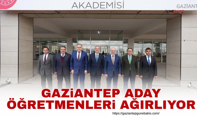 Gaziantep aday öğretmenleri ağırlıyor