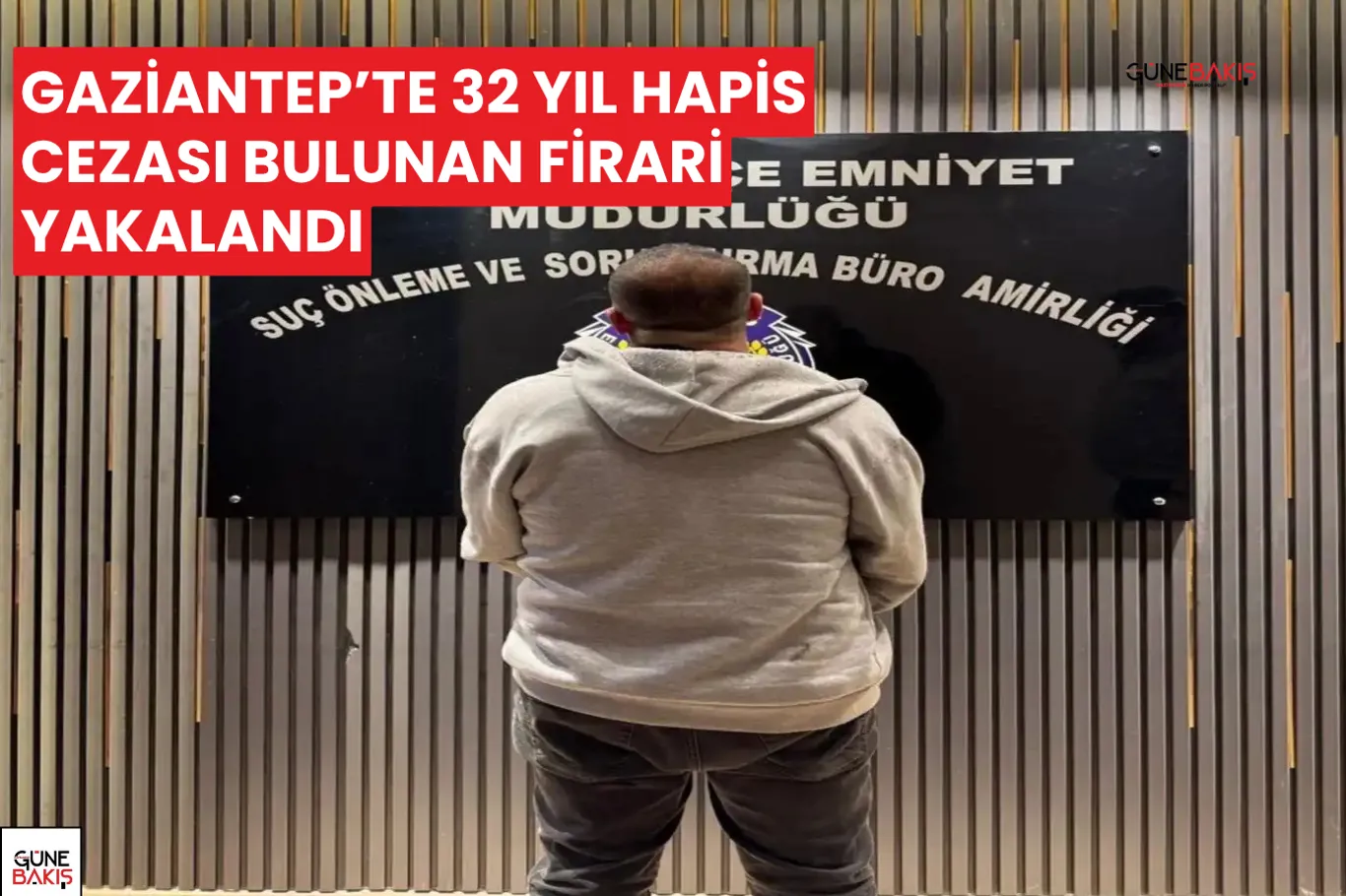 Gaziantep’te 14 yıl hapis cezalı dolandırıcılık firarisi yakalandı