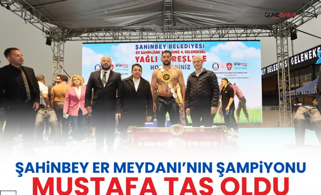 Şahinbey Er Meydanı’nın şampiyonu Mustafa Taş oldu