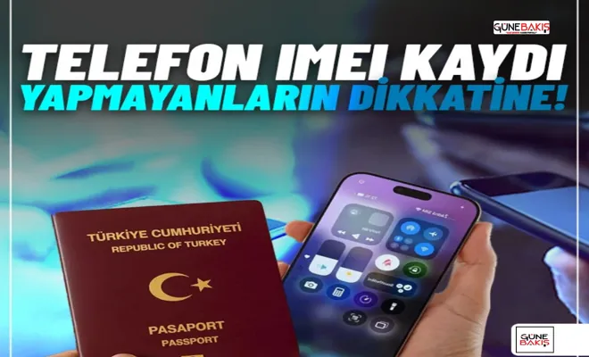 IMEI kaydı yapılmayan cep telefonu sahiplerinin dikkatine! Bu tarihte kapatılacak