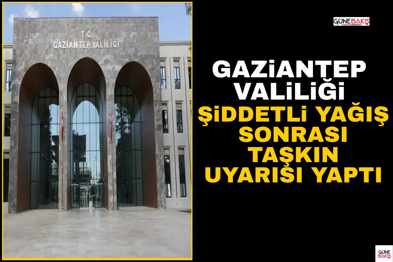 Camiyi su bastı: Cemaat mahsur kaldı