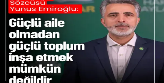 HÜDA PAR Yavuzeli İlçe Başkanı Kervancı'dan Kurban Bayramı mesajı