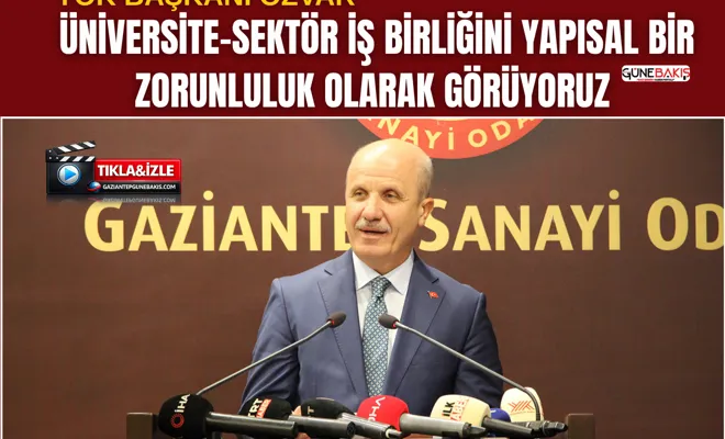 YÖK Başkanı Özvar: Üniversite-sektör iş birliğini yapısal bir zorunluluk olarak görüyoruz