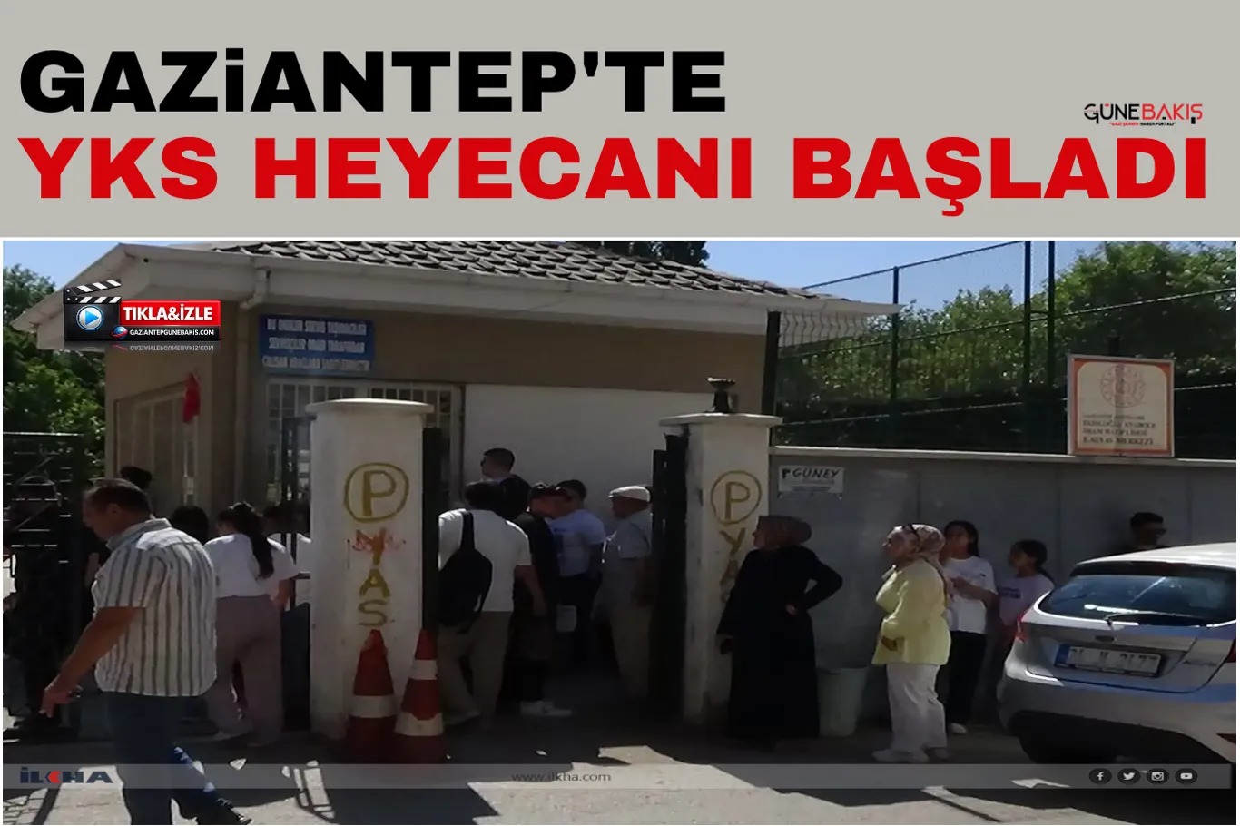 YKS için yola çıkan otomobil tırla çarpıştı: Bir ölü, bir yaralı