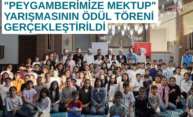 "Peygamberimize Mektup" yarışmasının ödül töreni gerçekleştirildi