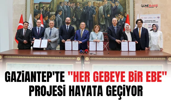 Gaziantep'te "Her Gebeye Bir Ebe" projesi hayata geçiyor