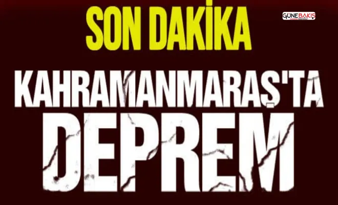 Kahramanmaraş'ta 4.2 büyüklüğünde deprem