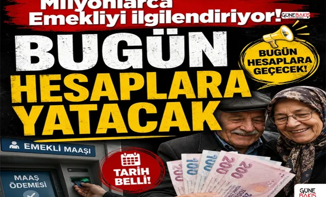 Memur emeklilerine zam farkı ödemeleri bugün yapılacak