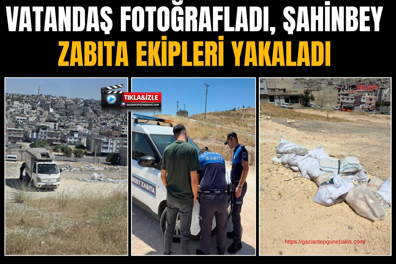 Gaziantep'te "Huzurlu Parklar" uygulaması