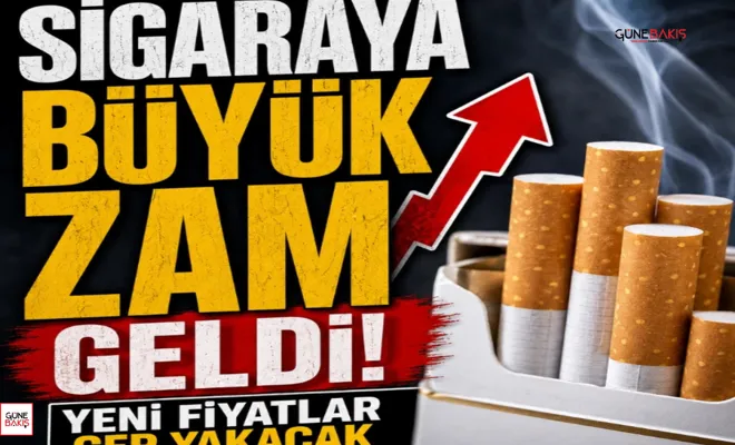 Sigaraya büyük zam geldi