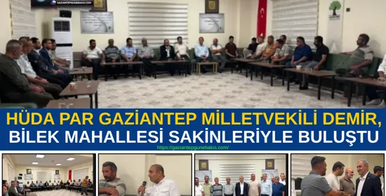 Milletvekili Demir: Çocuklarımızın manevi değerlerle yetişmesi geleceğimiz adına büyük önem taşıyor