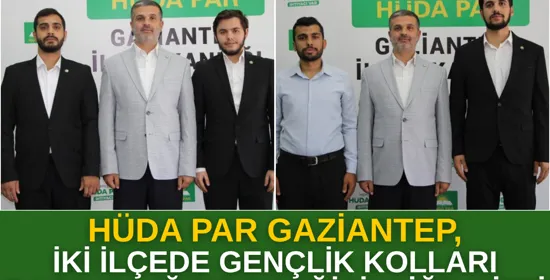 HÜDA PAR Gaziantep İl Başkanlığından yerel basına ziyaret