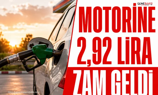 Motorine 2,92 lira zam geldi