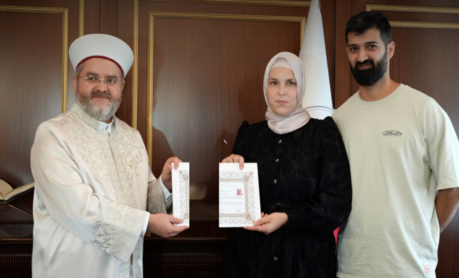 Gazze'den etkilenerek Müslüman oldu 